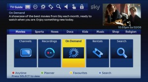 Sky EPG 