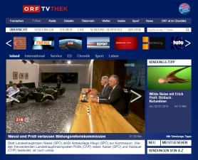 ORF-TVthek Screenshot