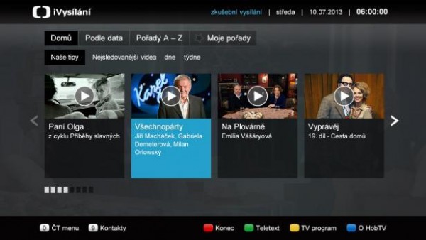 Czech HbbTV