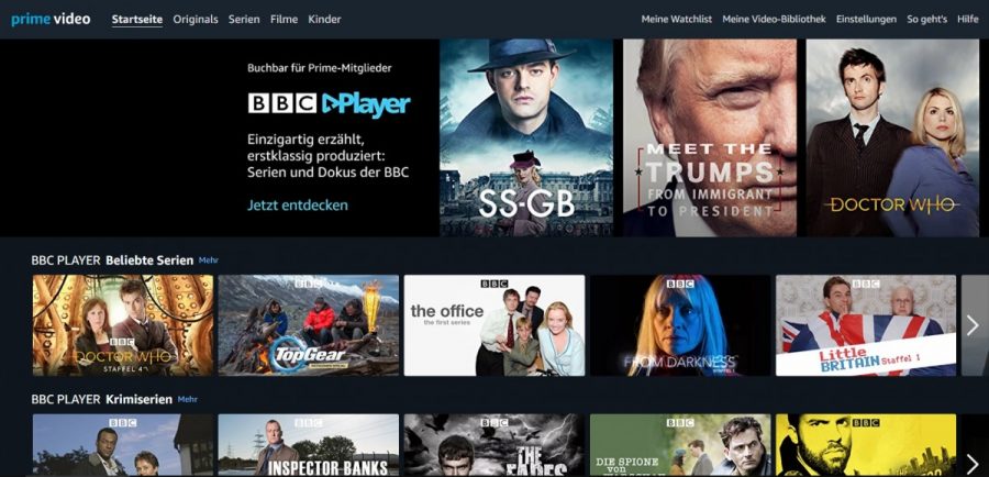 BBC Player launches on Amazon Prime Video in Germany