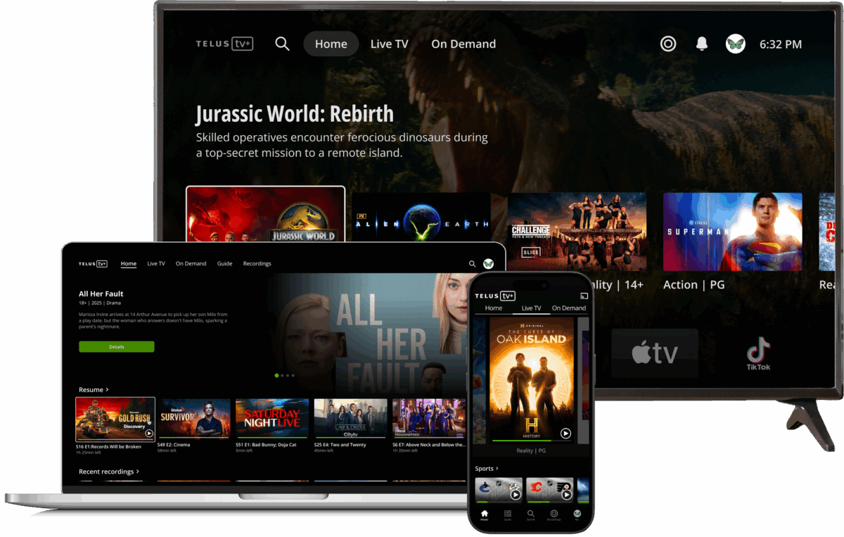 TELUS TV+ expands to Samsung and LG smart TVs with 3SS