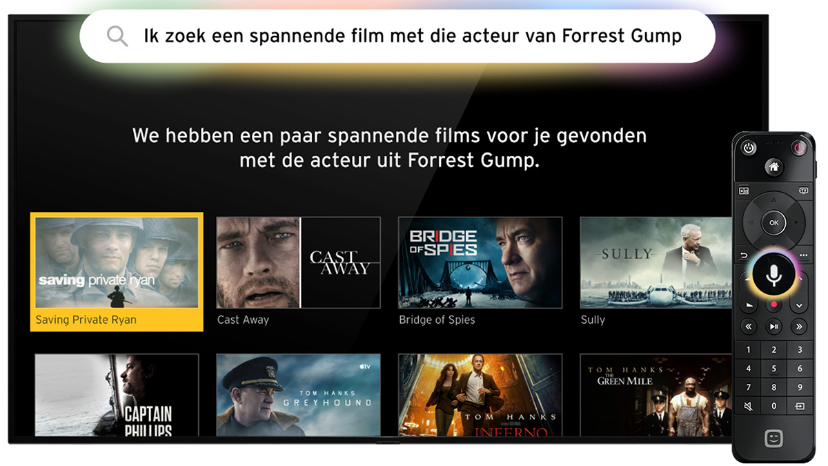 Telenet adds natural search to TV-box
