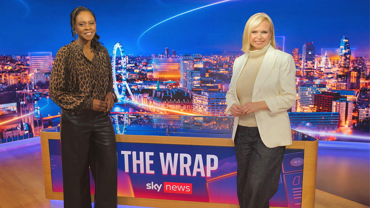 Sky News replaces News at Ten with 2-hour late-night strand The Wrap