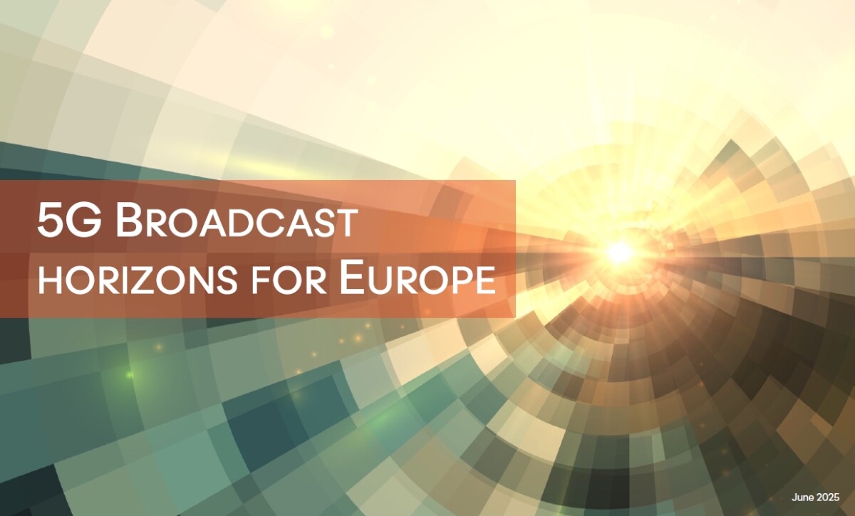 Report sees 5G Broadcast as solution for mobile TV and emergency alerts