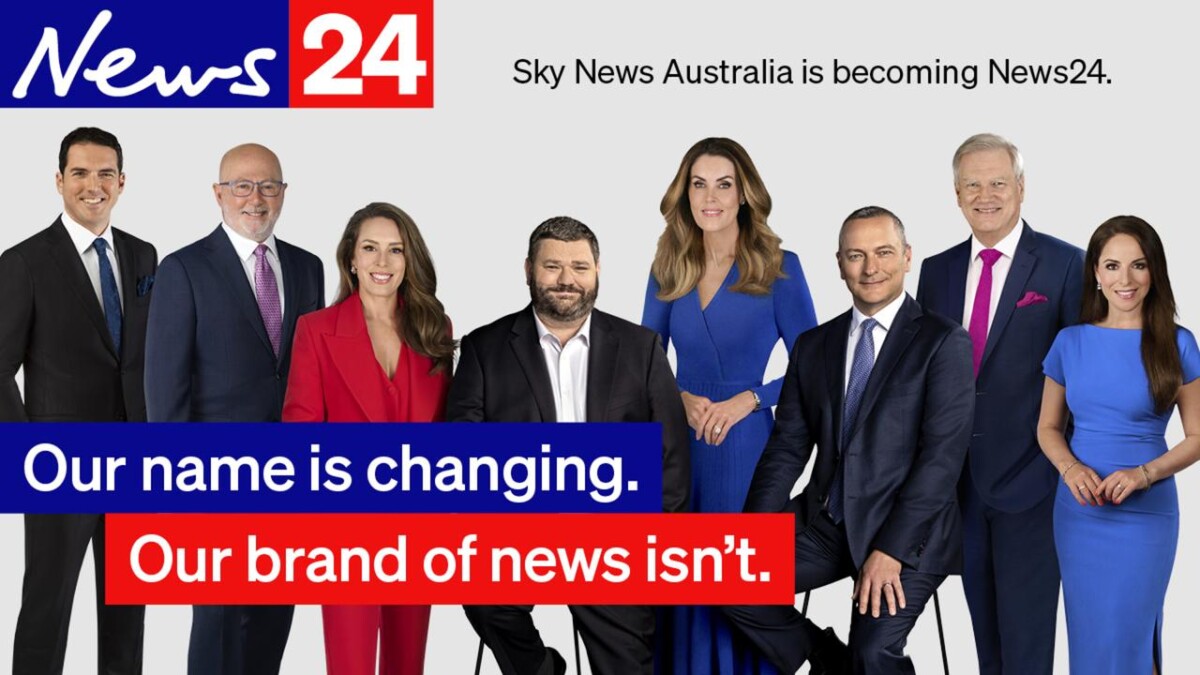 Sky News Australia to rebrand as News24