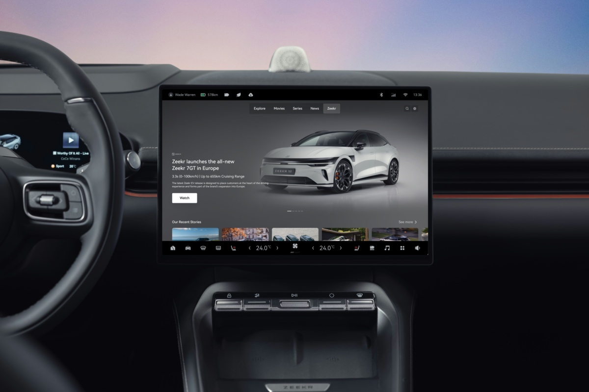 Geely Tech EU and 3SS launch in‑car entertainment hub for Zeekr in Europe