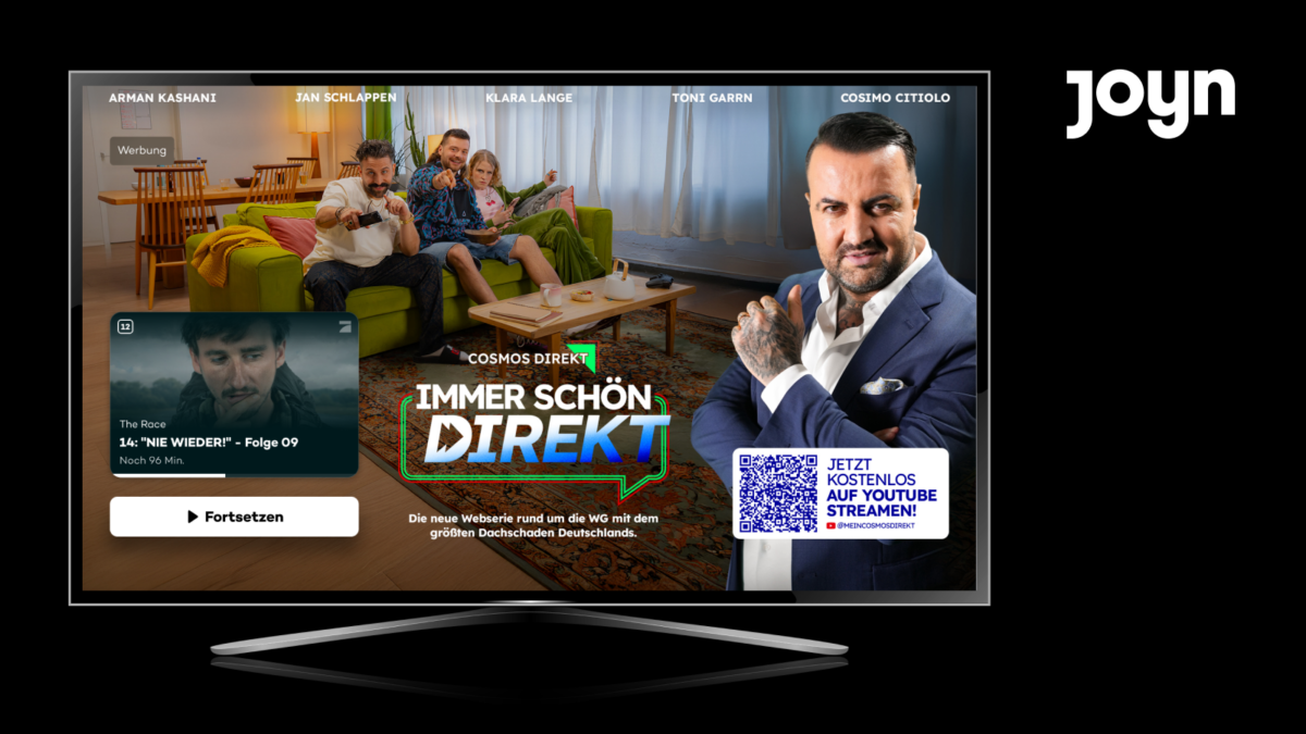 Seven.One Media launches pause ads on Joyn