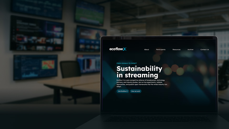 Ecoflow X launches as independent sustainability initiative for streaming industry
