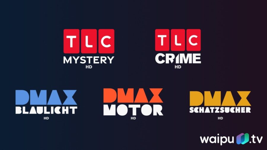 waipu.tv adds five Warner Bros. Discovery FAST Channels