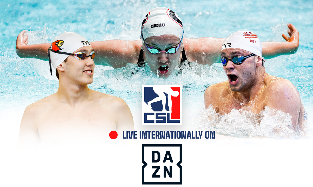 DAZN to stream College Swimming League worldwide